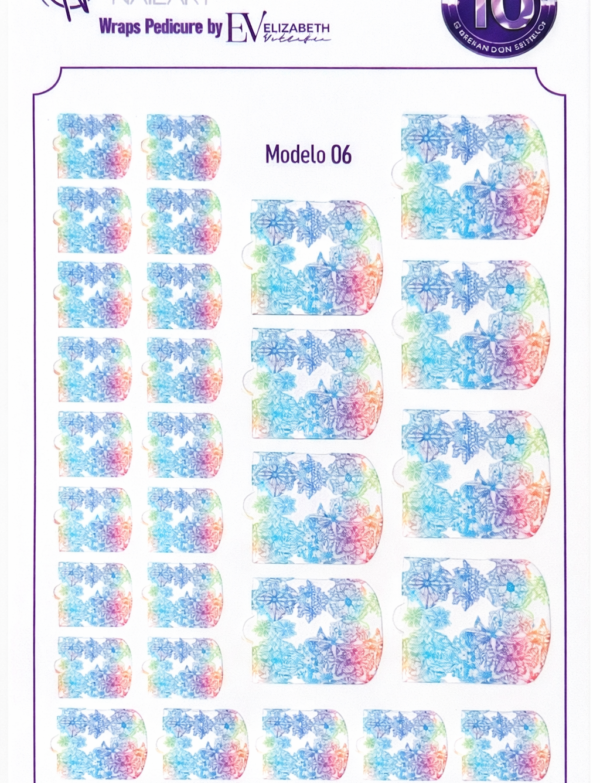 WRAPS PEDICURE EV #6