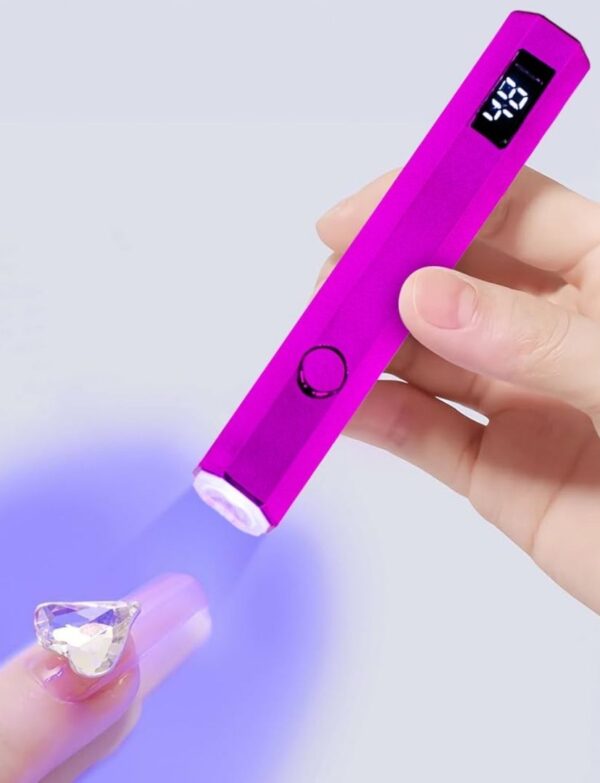 LAMPARA PARA UÑAS PORTATIL PINK