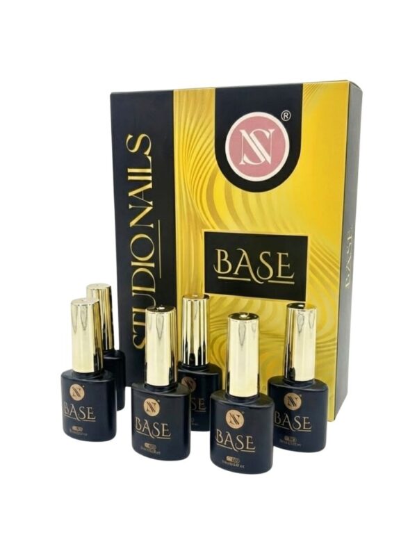 STUDIO NAILS BASE COAT (CAJA CON 6 PZS)