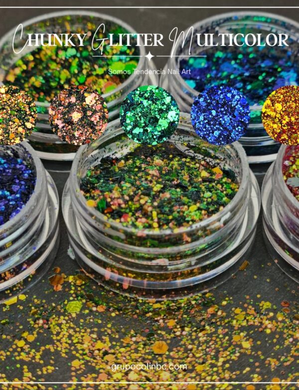 CHUNKY GLITTER MULTICOLOR