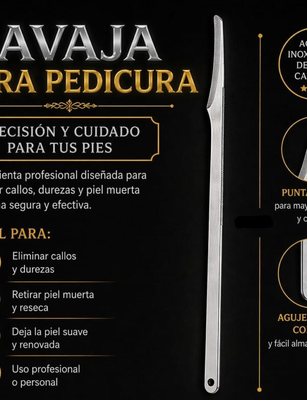 NAVAJA PARA PEDICURA