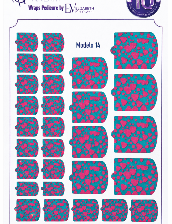 WRAPS PEDICURE EV #14