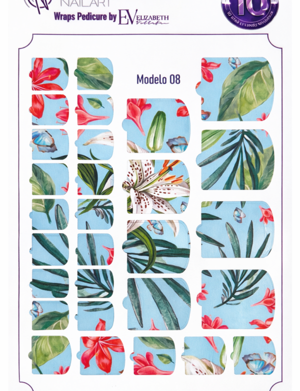 WRAPS PEDICURE EV #8