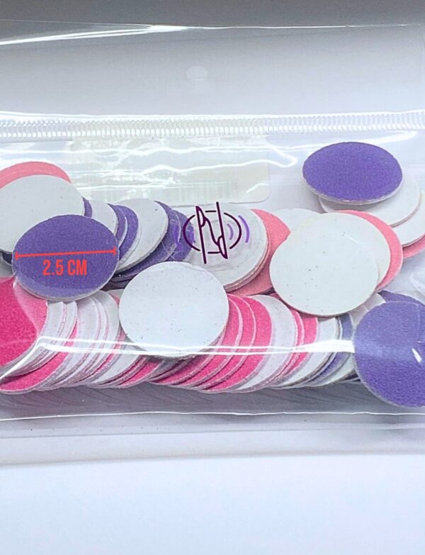 MIX DE LIJAS P/ PODODISCO 2.5CM