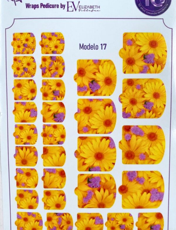 WRAPS PEDICURE EV #17