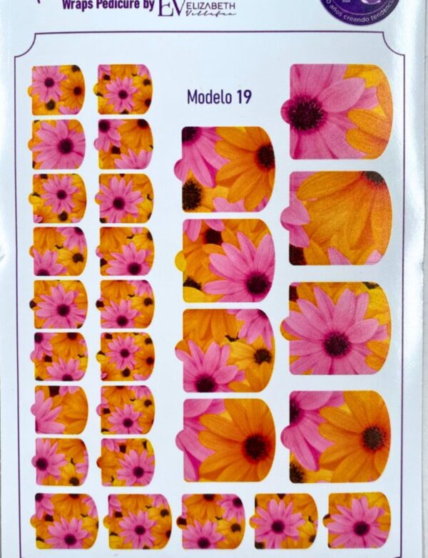 WRAPS PEDICURE EV #19