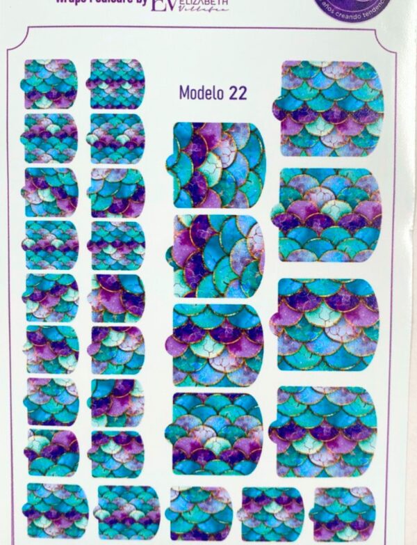 WRAPS PEDICURE EV #22