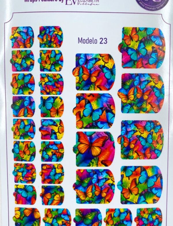 WRAPS PEDICURE EV #23