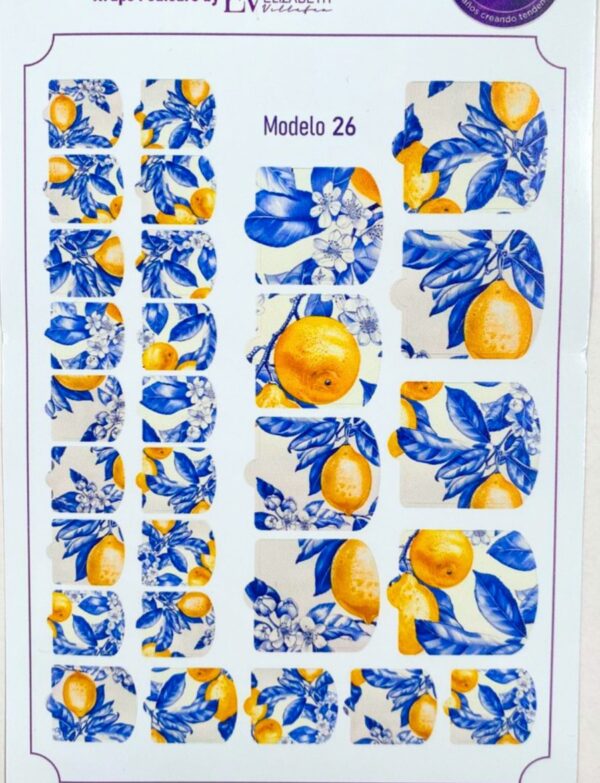 WRAPS PEDICURE EV #26