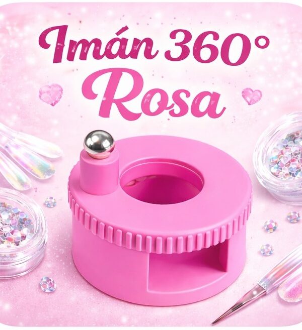 IMAN OJO DE GATO 360° ROSA
