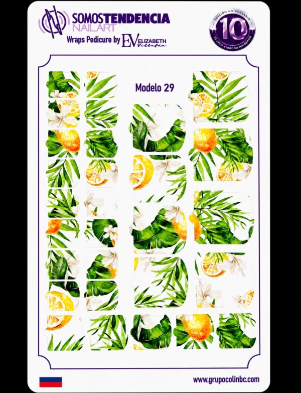 WRAPS PEDICURE EV#29