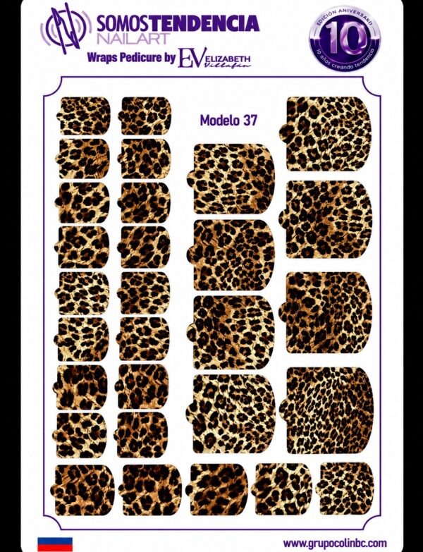 WRAPS PEDICURE EV #37